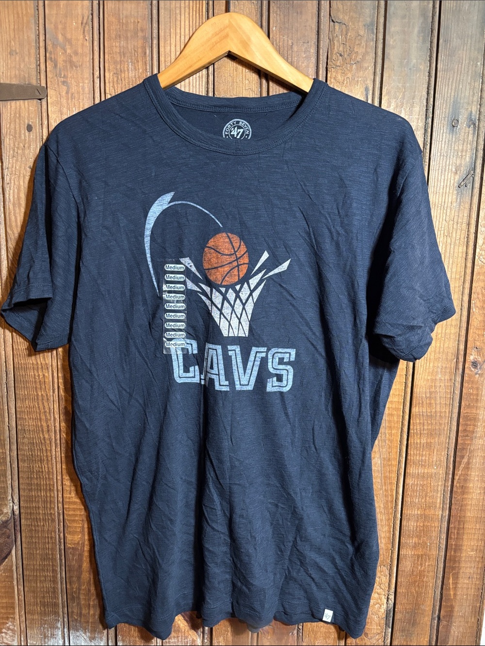 47 Cleveland Cavaliers Black Graphic Tee